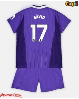 Tottenham Hotspur Savio #17 Echipament de Fotbal Replică 2026-27 Copii Treilea (+ Șorturi)